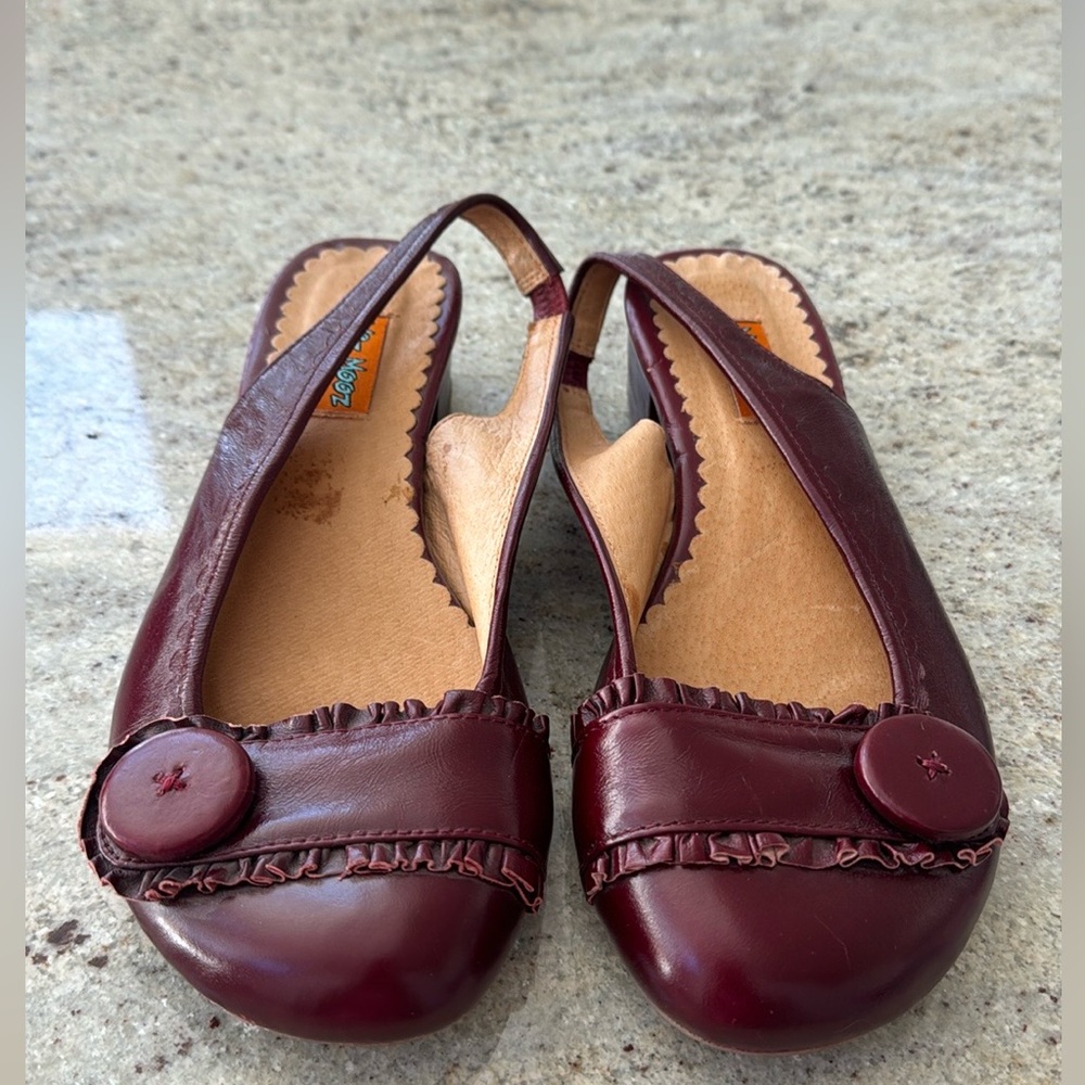 Miz Mooz sling back pump